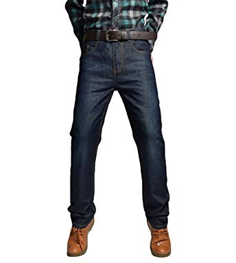 Custom Fit Straight Leg Jeans